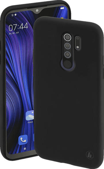 HAMA Finest Feel Backcover Xiaomi Redmi 9 Thermoplastisches Polyurethan Schwarz