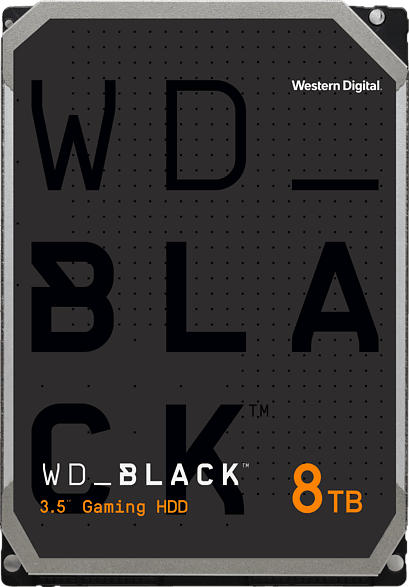 WD BLACK™ Desktop-Performance-Festplatte, 8 TB HDD, 3.5 Zoll, intern