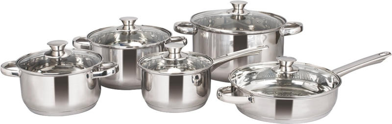 Set da 10 casseruole LUZERN
