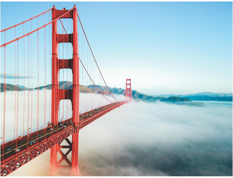 Keilrahmenbild SAN FRANCISCO