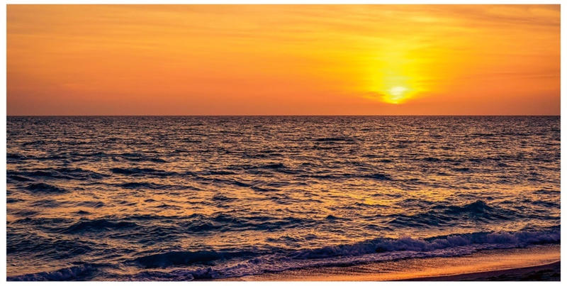 Toile imprimée SUNSET