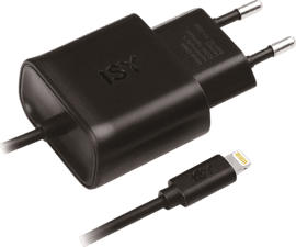 ISY IWC-4102 HOME ILTN 2.4A - Ladegerät (Schwarz)