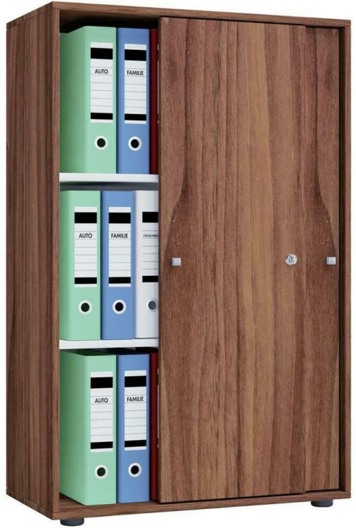 wogibtswas.at - Aktenschrank Versperrbar Lona XL Nuss Dekor B 70 cm €