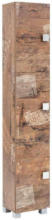 Möbelix Hochschrank Mit 3 Drehtüren Edia 30,3cm, Eiche Dekor