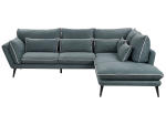 Ecksofa MARA Stoff grau anthrazit