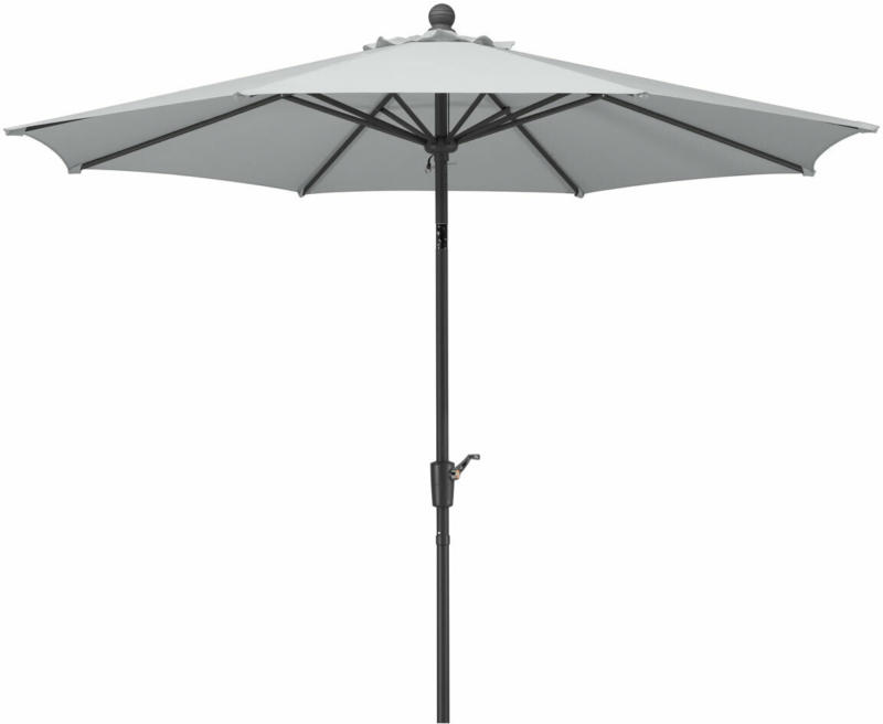 Sonnenschirm „Harlem“ 270 cm, silbergrau silbergrau