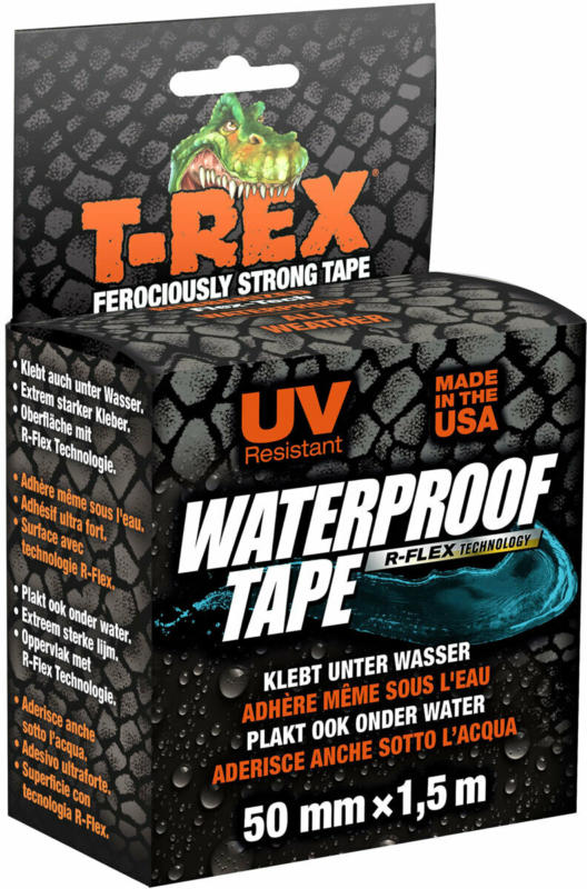 T-Rex Klebeband „Waterproof“, 50 mm x 1,5 m