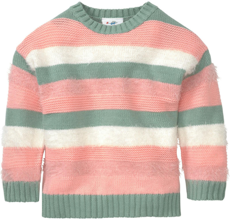 Mädchen Strickpullover mit Featheryarn (Nur online)