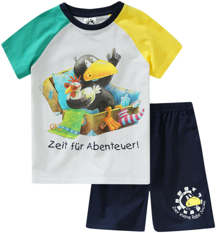 Der kleine Rabe Socke Shorty mit großem Motiv (Nur online)