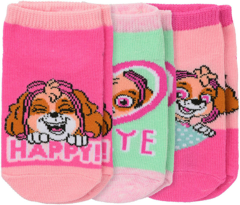 3 Paar PAW Patrol Sneaker-Socken im Set (Nur online)