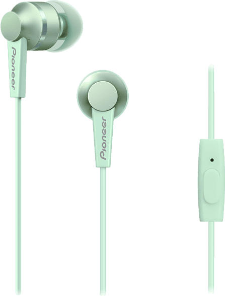 PIONEER SE-C3T, In-ear Kopfhörer Grün