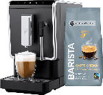 MediaMarkt TCHIBO Esperto Latte + 1 kg Kaffee Kaffeevollautomat Anthrazit