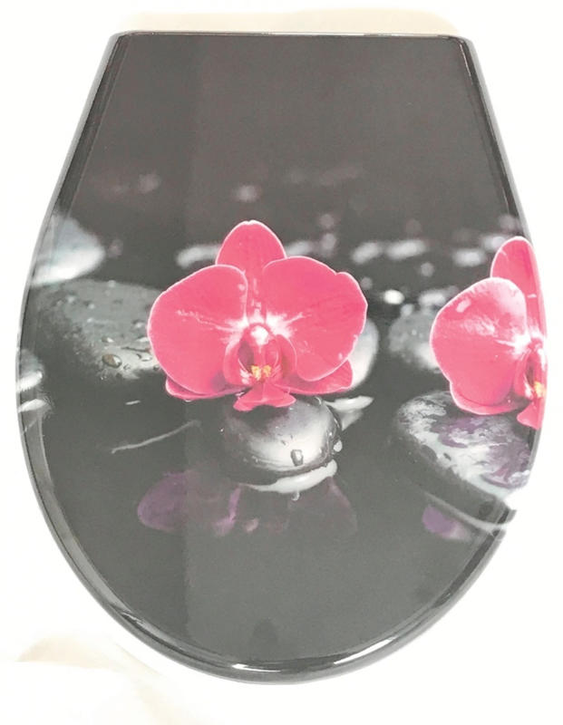 Lunette de WC ORCHIDEE