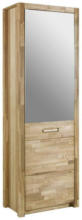 Möbelix Garderobenschrank Fenja Eiche mit Spiegel B: 66 cm