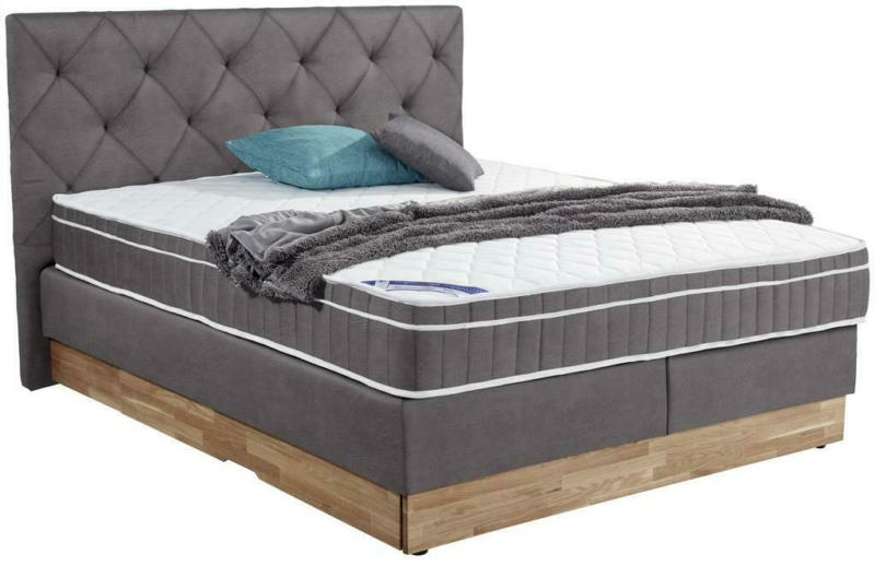 Boxspringbett mit Topper + Bettschubladen 200x220 Mara