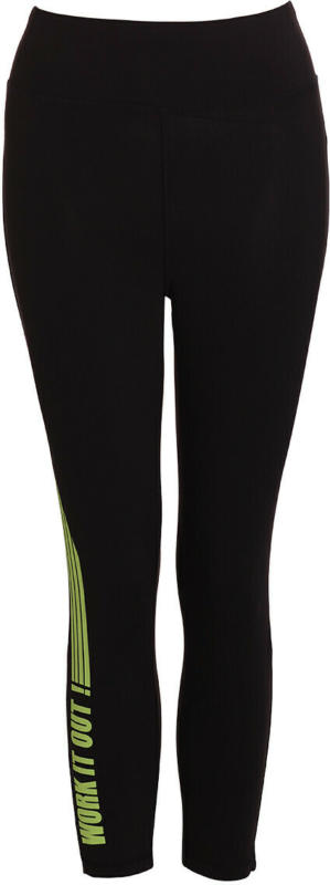 3/4 Damen Sporthose mit elastischem Bund (Nur online)