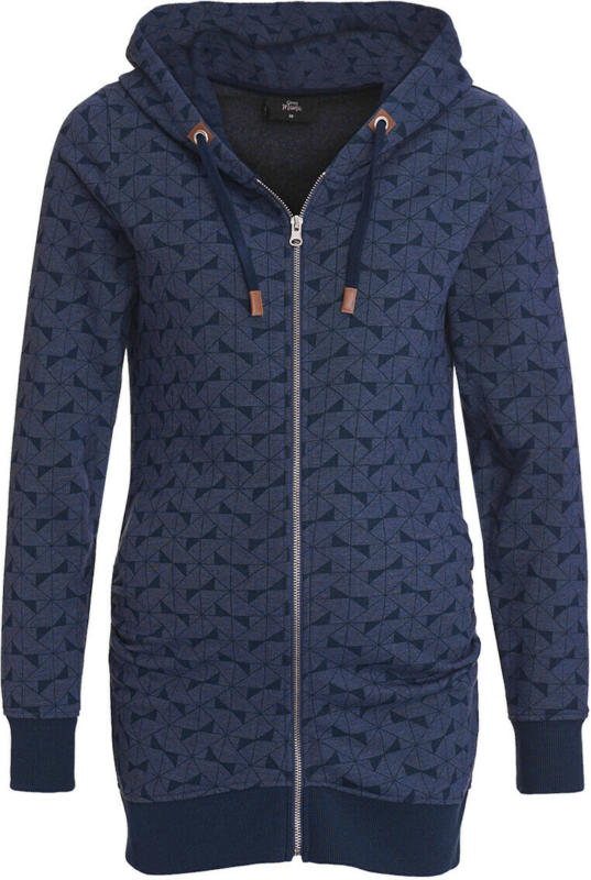 Damen Umstands-Sweatjacke mit Allover-Motiv (Nur online)