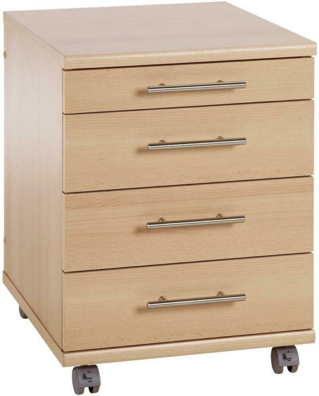 Rollcontainer Buche Dekor Serie 1200 41,6x56,9x50