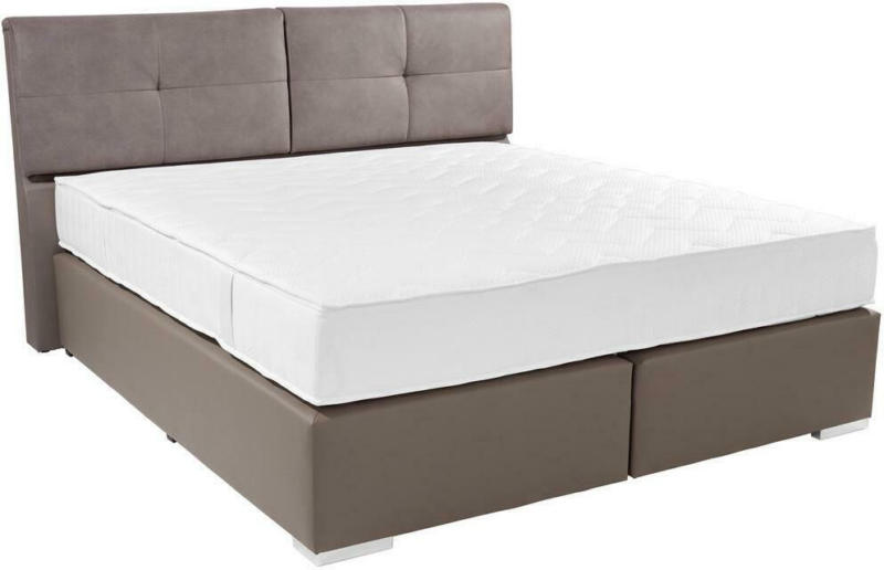 Boxspringbett mit Matratze 180x200cm Avara, Braun