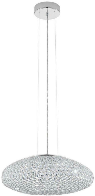 Hängeleuchte Clemente H: 110 cm mit Kristallglas
