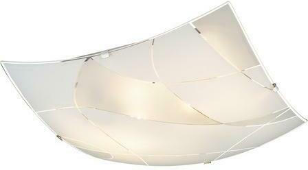 Deckenleuchte Davina 30x30 cm mit Satiniertem Glas