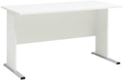 Schreibtisch 140/65/74,2 cm in Weiß