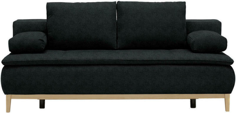 Boxspringsofa in Textil Anthrazit