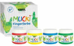 PAGRO DISKONT KREUL Fingerfarben ”Mucki” 4 x 150 ml mehrere Farben