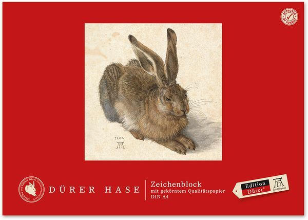 EDITION DÜRER Zeichenblock A4 gekörnt 18 Blatt