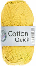 PAGRO DISKONT GRÜNDL Strickgarn ”Cotton Quick” 50g gelb