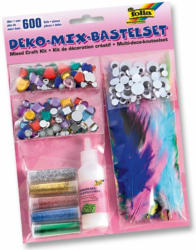 FOLIA Deko-Mix-Bastelset 600 Teile