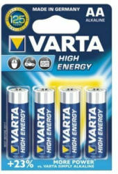 VARTA High Energy Mignon AA Batterie, 4 Stück