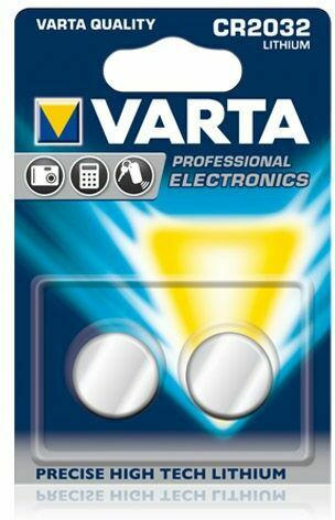 VARTA Lithium Knopfzelle Batterie CR2032 2 Stück