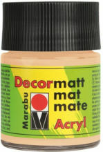 PAGRO DISKONT MARABU Acrylfarbe ”Decormatt Acryl” 50 ml hautfarbe