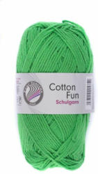 GRÜNDL Garn ”Cotton Fun” 50g froschgrün