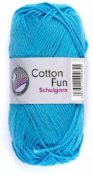 GRÜNDL Garn ”Cotton Fun” 50g himmelblau