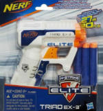 PAGRO DISKONT NERF Triad XD N - Strike Elite Blaster, mit 3 Darts