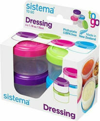 SISTEMA Boxen ”Dressing to go” 4 Stück