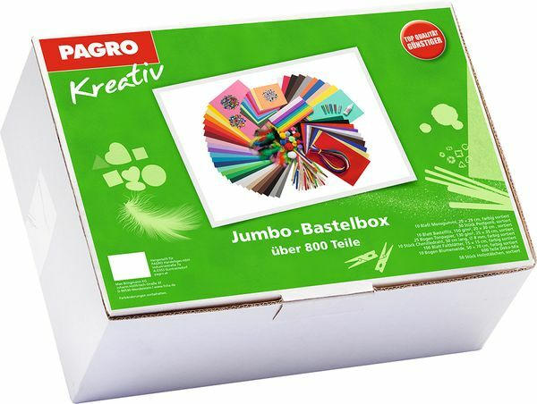 PAGRO KREATIV Jumbo-Bastelbox über 800 Teile