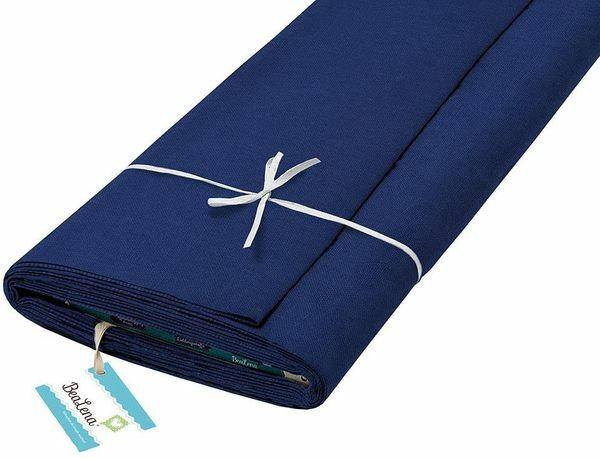 HOTEX Baumwollstoff ”Uni” 145 cm royalblau