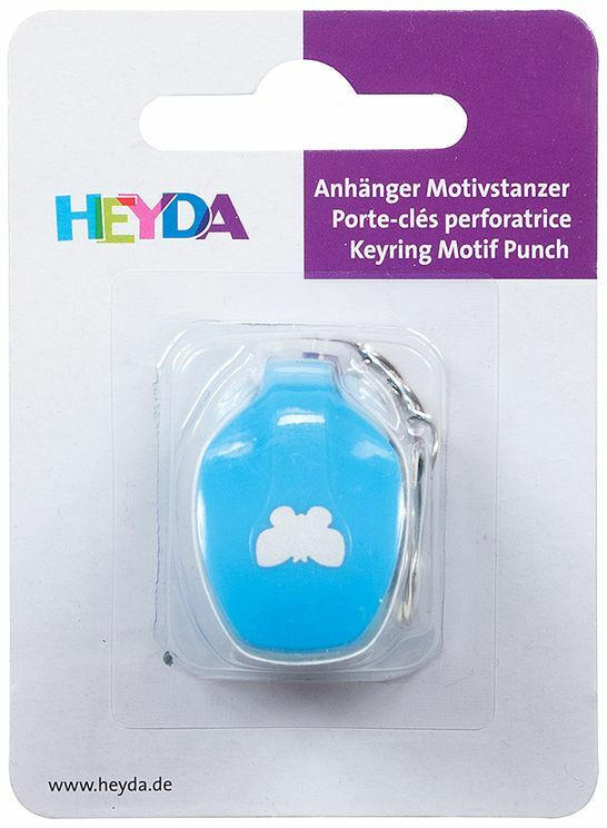 HEYDA Motivstanzer ”Schmetterling” 10 x 10 mm