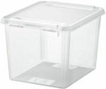 PAGRO DISKONT SMARTSTORE Aufbewahrungsbox ”Home” mit Deckel 1,5 Liter transparent