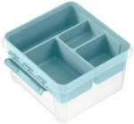 PAGRO DISKONT SMARTSTORE Aufbewahrungsbox ”Pastell” inkl. Einsatz 8 Liter blau