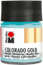 PAGRO DISKONT MARABU Metallic-Effektfarbe ”Colorado Gold” 50 ml blau-silber