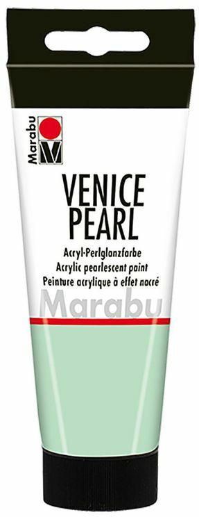 MARABU Acryl-Perlglanzfarbe ”Venice Pearl” 100 ml perlmutt-grün