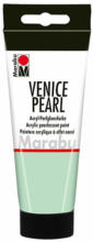 PAGRO DISKONT MARABU Acryl-Perlglanzfarbe ”Venice Pearl” 100 ml perlmutt-grün
