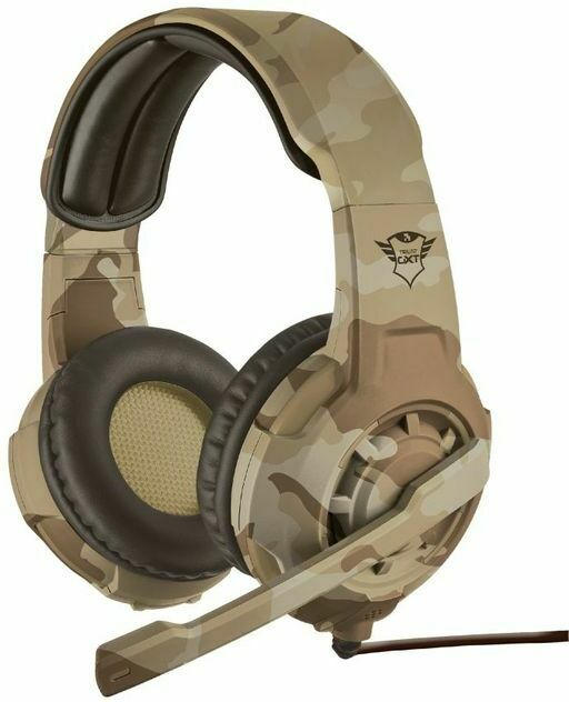 TRUST Gaming Headset "GXT 310D Radius" desert camo