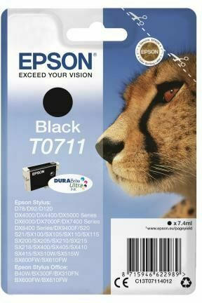 Epson Ink black T0711 7,4ml