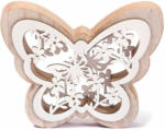 PAGRO DISKONT Standdeko ”Schmetterling” 15 x 2 x 12 cm braun/weiß