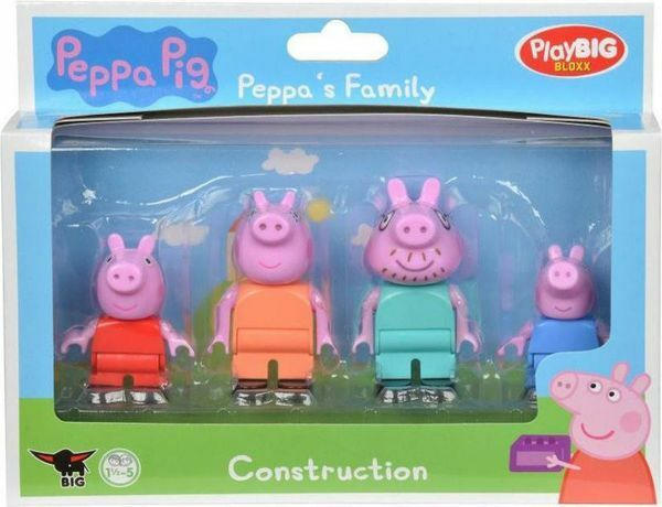 Spielfiguren-Set ”Peppa Wutz - Peppas Family” 4 Teile bunt